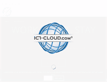 Tablet Screenshot of ict-cloud.com